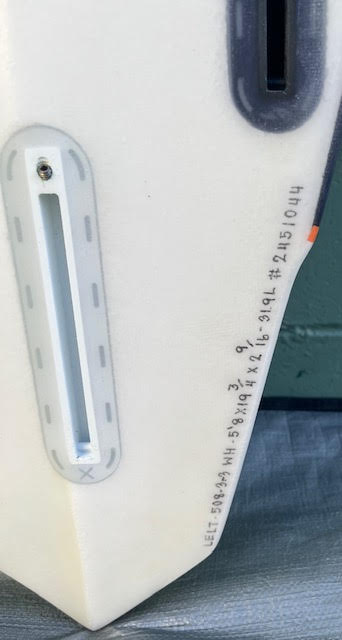 5'8 Firewire El Tomo Fish